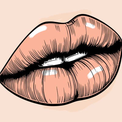 realistic lips