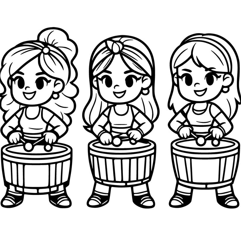 women drummers batucada