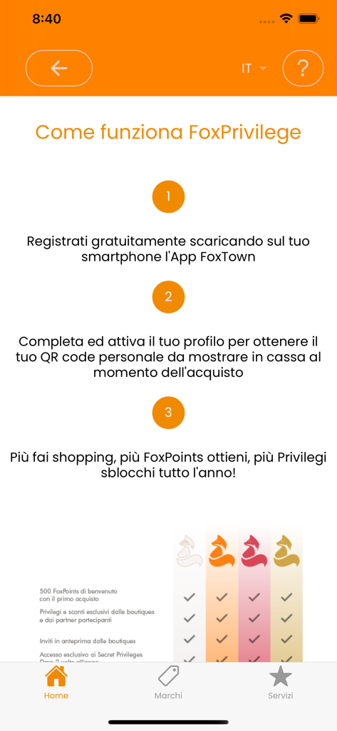 FoxPrivilege - A three step guide explaining how the FoxPrivilege loyalty program works from registration to unlocking rewards