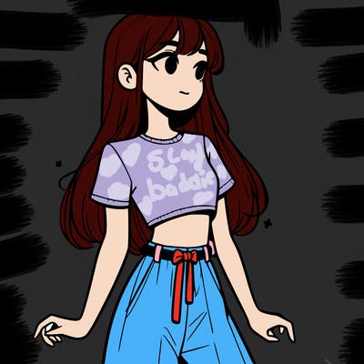 girl in a cute crop top
