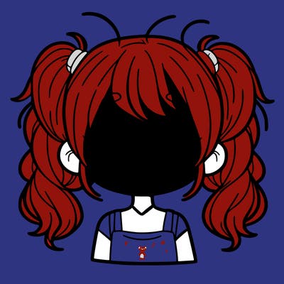 girl with pig tails