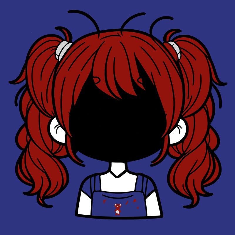 girl with pig tails