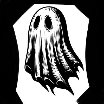 realistic creepy ghost