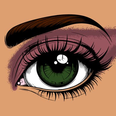 realistic eye