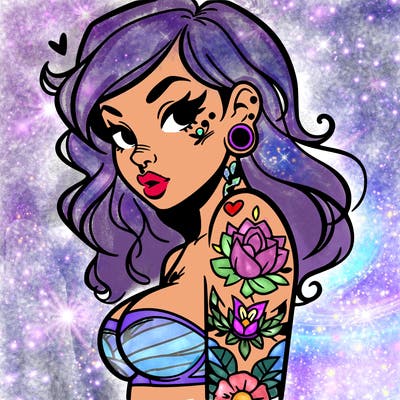 tattoo girl