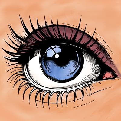 realistic eye