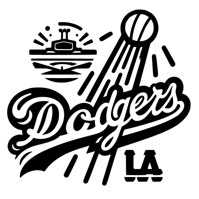 dodgers logo la