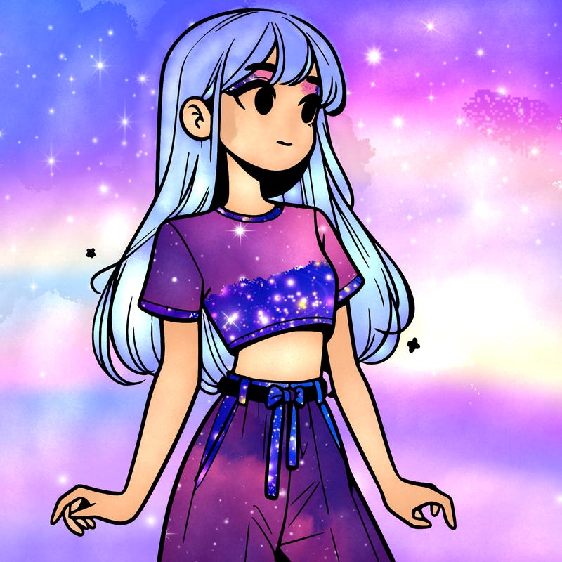 girl in a cute crop top