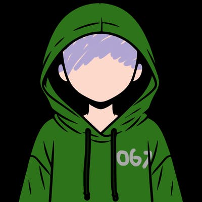 faceless girl in hoodie