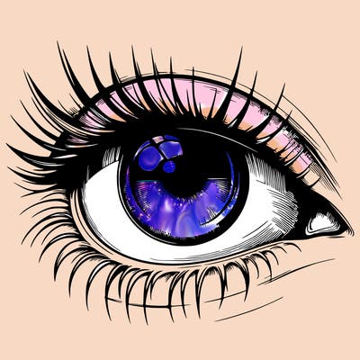 realistic eye