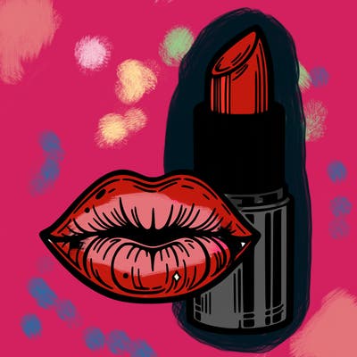 lips and lipstick