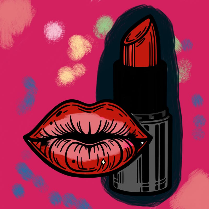 lips and lipstick
