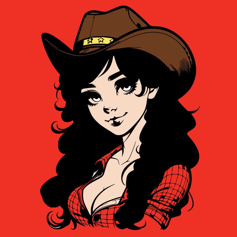realistic cowgirl