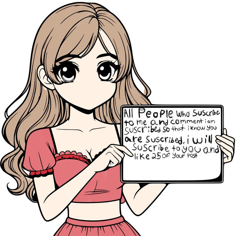 realistic pretty girl holding blank sign