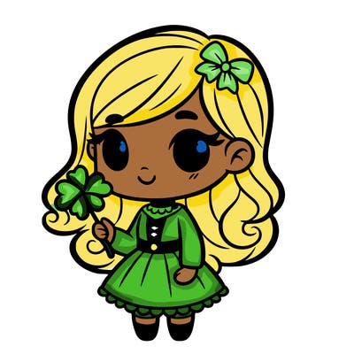 saint patrick’s day girl