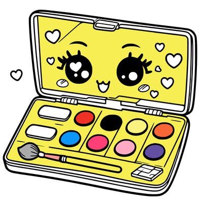 makeup pallet