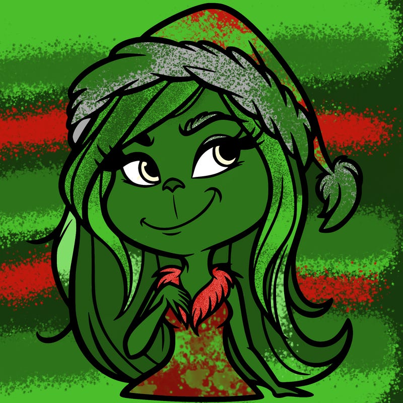 female grinch