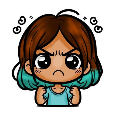 girl that is really mad