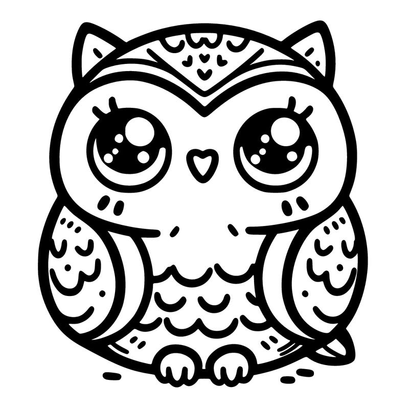 super cute owl
