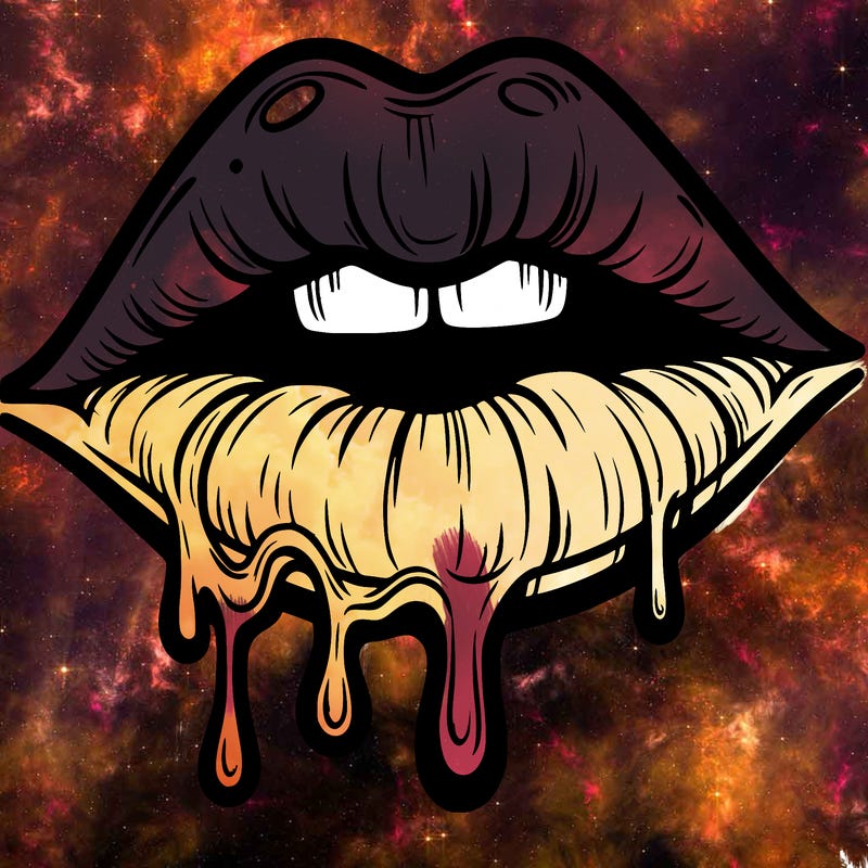 lips that look realistic and drip