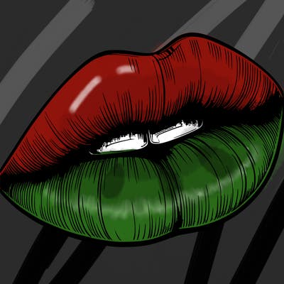 realistic lips