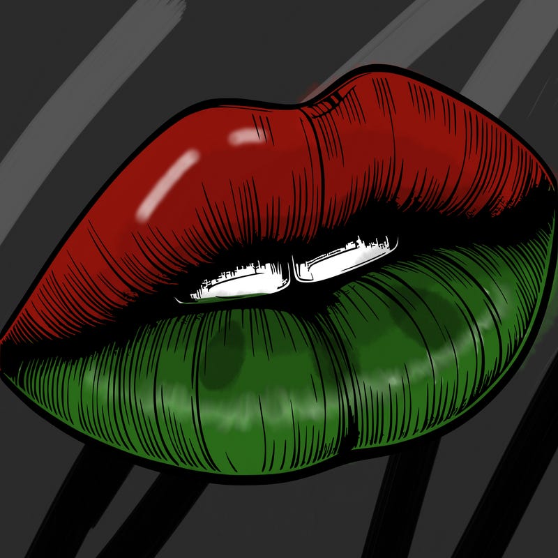 realistic lips