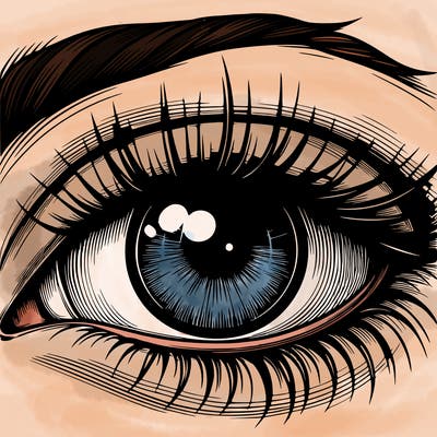 realistic eye
