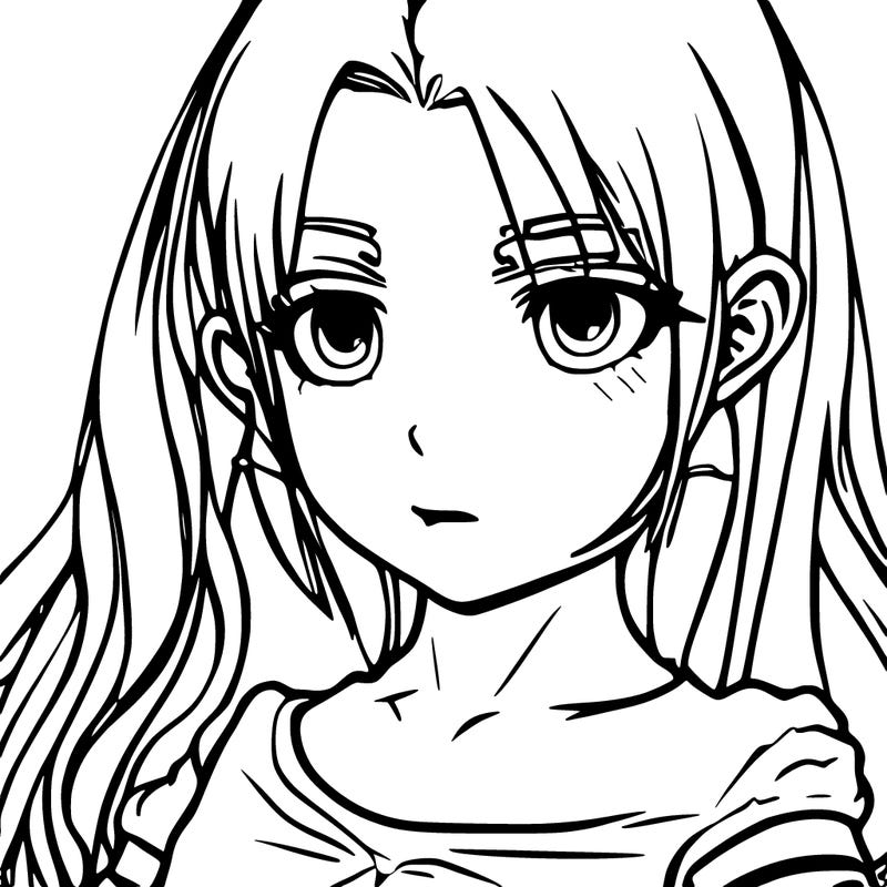 manga character girl