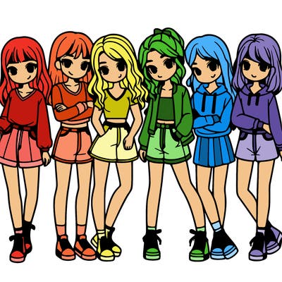 teenage girl squad