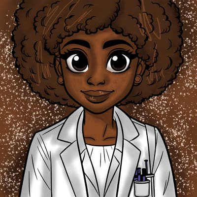african american female scientist