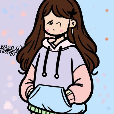 girl in sweatshirt