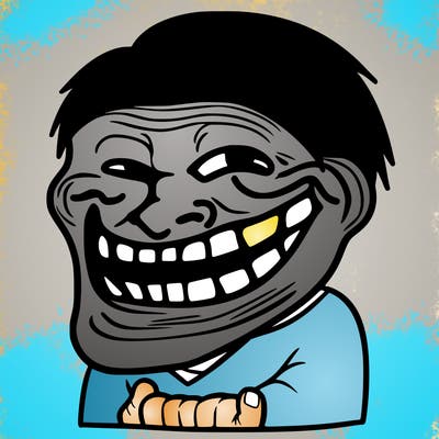 trol face