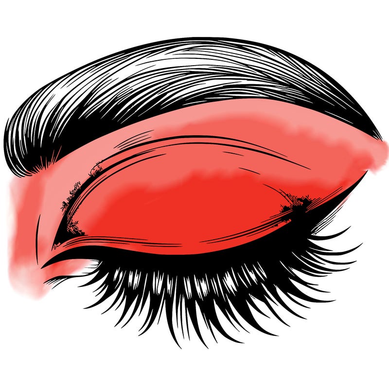 eye closed realistic