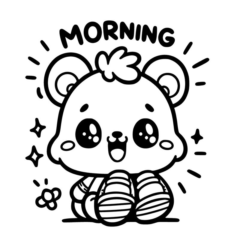 cute morning
