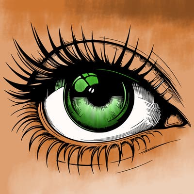 realistic eye