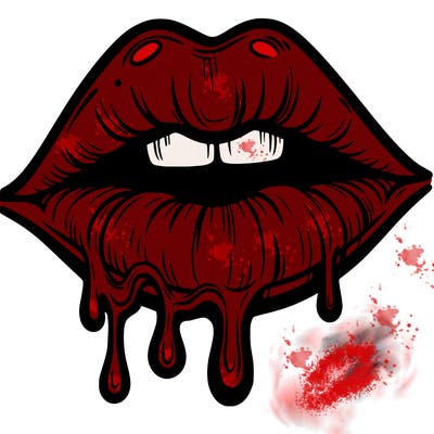 lips that look realistic and drip