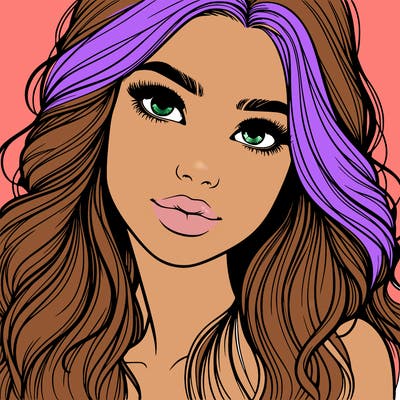 beautiful realistic girl