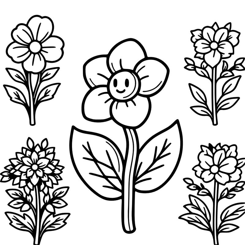 easy flower