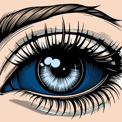 realistic eye