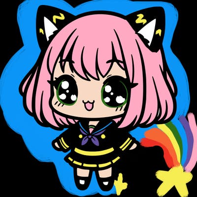 chibi cat girl