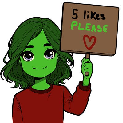 realistic girl holding up a sign