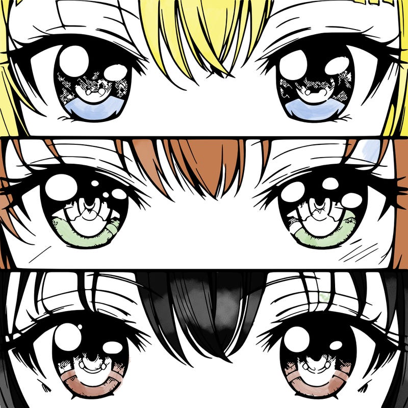 anime eyes
