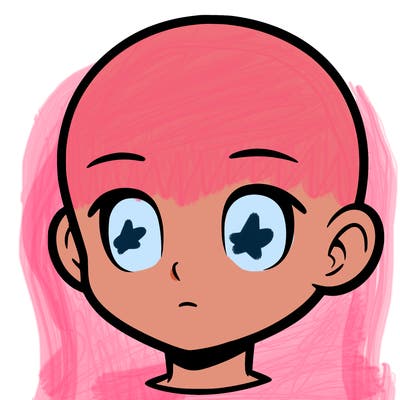 blank head
