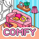 Cozy Home: Comfy Coloring Book