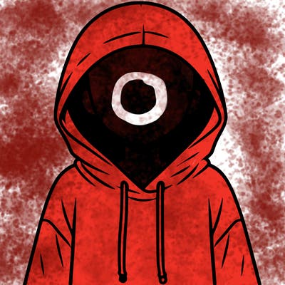 faceless girl in hoodie
