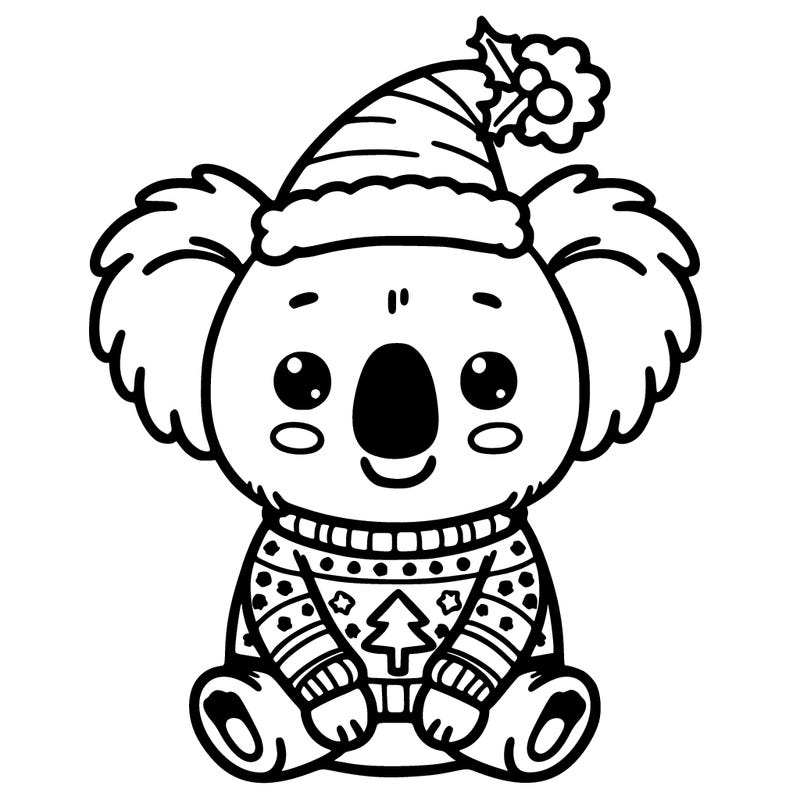 koala christmas