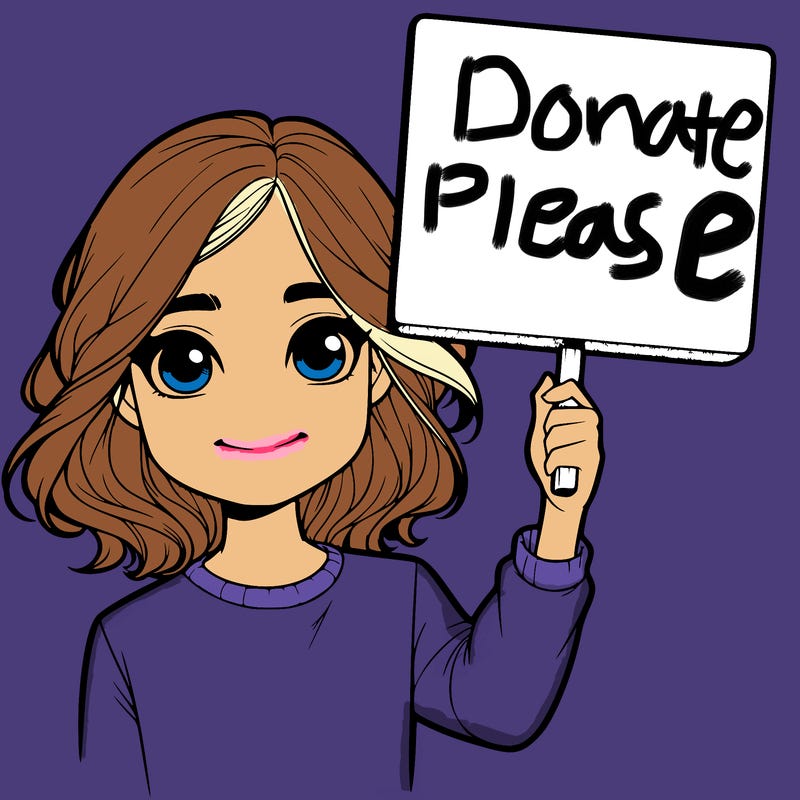 realistic girl holding up a sign