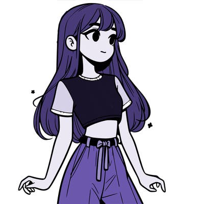 girl in a cute crop top