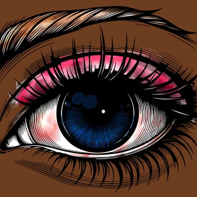 realistic eye