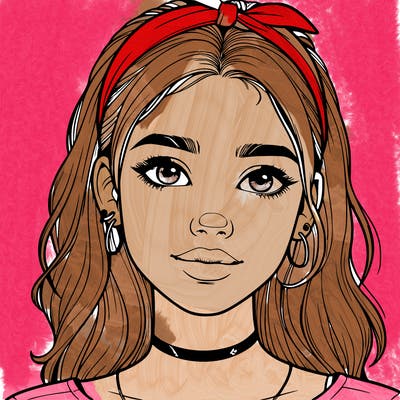 realistic teenage girl